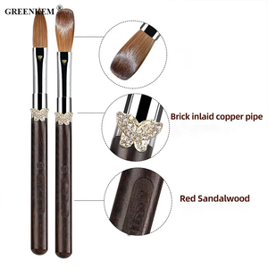 Pincel Profesional <span class=keywords><strong>de</strong></span> Acrílico para <span class=keywords><strong>Uñas</strong></span> Rosewood, Pincel Profesional para Manicura, Extensión <span class=keywords><strong>de</strong></span> <span class=keywords><strong>Uñas</strong></span>, Esculpido y Arte <span class=keywords><strong>de</strong></span> <span class=keywords><strong>Uñas</strong></span> - Product Image 3