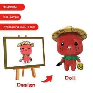 Rongtuo 뜨거운 판매 사용자 정의 부드러운 봉제 인형 장난감 박제 봉제 아기 인형 장난감 아기 아이