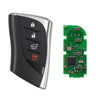 Clé de voiture intelligente à puce 315 MHz 8A pour Lexus UX200 Hybrid UX250 RX RX350, PCB d'origine 6100 BA HYQ14FBF HYQ14FLC OEM