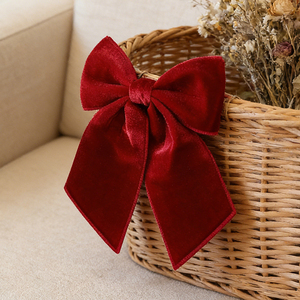 <span class=keywords><strong>Fiocco</strong></span> Natalizio Classico per Decorazioni Festive, Beige, Rosso e Verde, Grande <span class=keywords><strong>Fiocco</strong></span> Natalizio per <span class=keywords><strong>Porta</strong></span> o Ornamento per Albero di Natale, <span class=keywords><strong>Fiocco</strong></span> Natalizio Personalizzato - Product Image 1