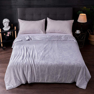 Высококачественное длинное одеяло ручной работы в классическом стиле из 100% шелка тутового шелкопряда, Всесезонная поддержка на заказ