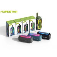Altavoz Bluetooth Portátil Hopestar P60 de 20W, Resistente al Agua IPX7, con Luz RGB Rítmica, Radio FM Estéreo TWS, Altavoz de Mano para Exteriores