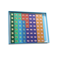 Cartes éducatives personnalisées, impression de jeu de société pour enfants, langue personnalisée, jeu de cartes