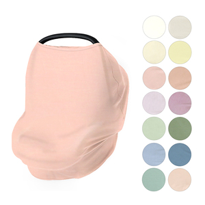 Nouvelle conception nouveau-né infantile enfant en bas âge poussette <span class=keywords><strong>couverture</strong></span> multicolore bambou tissu bébé <span class=keywords><strong>siège</strong></span> de voiture couvre - Product Image 1