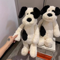 PLAYPOP Vente en gros Version haut de gamme Peluche Chien Pirate Jellycats Douce au toucher de soie Rembourrée en coton PP Anti-stress Unisexe