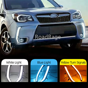 Luces LED de Circulación Diurna, Faros Antiniebla DRL con Intermitentes para <span class=keywords><strong>Subaru</strong></span> <span class=keywords><strong>Forester</strong></span> 2013 2014 2015 2016 <span class=keywords><strong>2017</strong></span> 2018 - Product Image 2