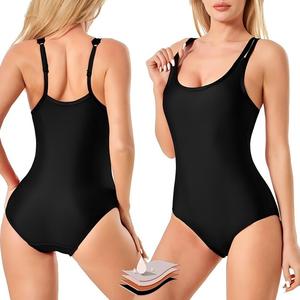 <span class=keywords><strong>Maillot</strong></span> <span class=keywords><strong>de</strong></span> <span class=keywords><strong>bain</strong></span> menstruel une pièce anti-fuite 4 couches pour hommes, idéal pour la natation et le sport - Product Image 1