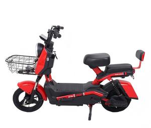 Scooter électrique unisexe à <span class=keywords><strong>deux</strong></span> places, moteur 350W, batterie 48V, pneus à vide de 14 pouces, vélo électrique pour les trajets en ville - Product Image 1