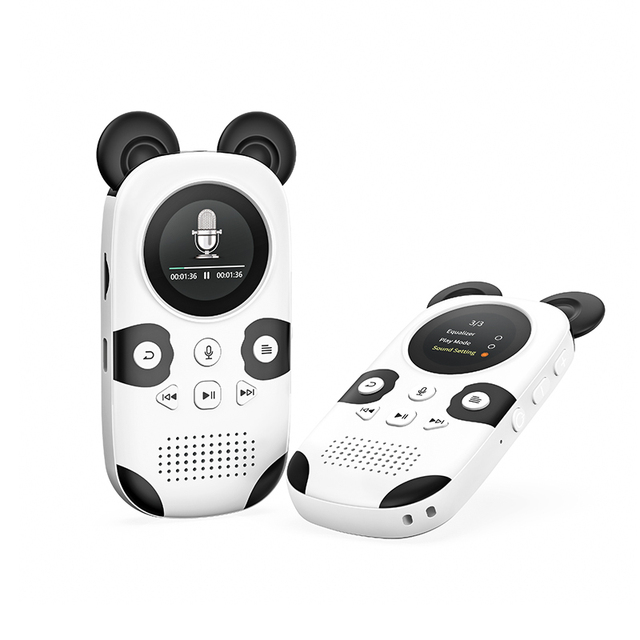 Factory OEM RUIZU X31 5.0 MP3 Music Player Mini Cute Carcoon Kids Stories Mini Free Download MP3 Music Player