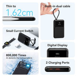 [Stock] Power Bank 10000mAh 22.5W Charge Rapide <span class=keywords><strong>Batterie</strong></span> <span class=keywords><strong>Externe</strong></span> Powerbank Chargeur Portable <span class=keywords><strong>pour</strong></span> Xiaomi Poco <span class=keywords><strong>iPhone</strong></span> Samsung <span class=keywords><strong>iPad</strong></span> - Product Image 2