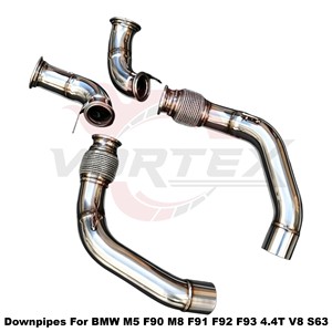 Kit de Tubos de Escape de Alto Flujo Vortex SS304 para BMW M5 F90 M8 F91 F92 F93 4.4T V8 S63, Sistemas de Ajuste de Ajuste Directo - Product Image 3