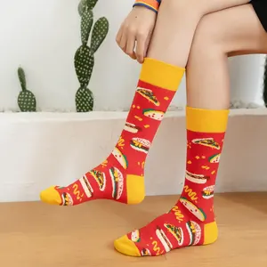 Quentin Women Fashion Socks Designer Socks High Quality For Girls Art Crazy Socks With Print Pattern Fancy Cool
