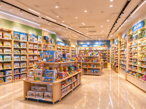 Conception d'intérieur personnalisée pour magasin de jouets, vitrine LED pour jouets, étagères pour boîtes mystères, aménagements de magasin de détail pour objets de collection - Product Image 4
