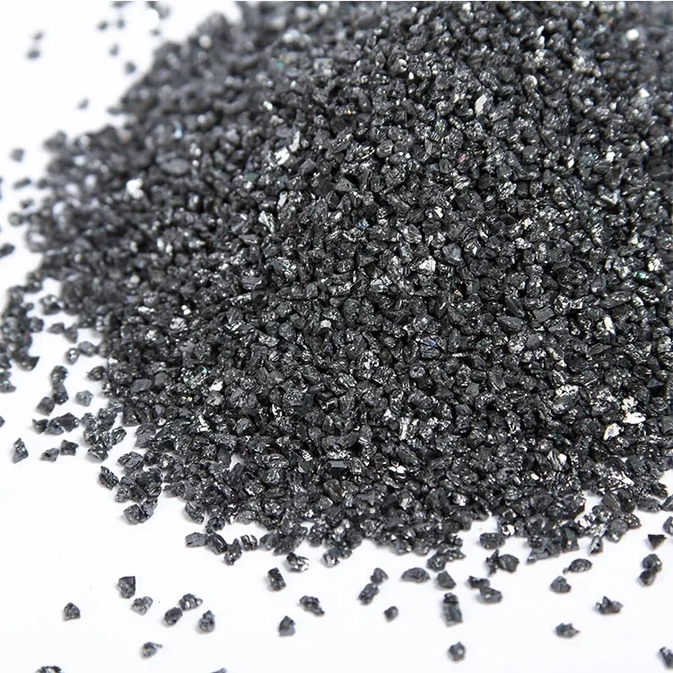 Black Silicon Carbide F24 Black Silicon Carbide F24 Gemstone Tumbling