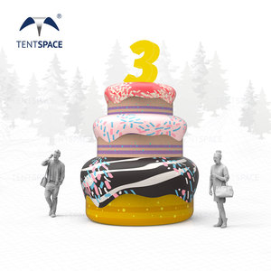 Werbung Infla tables Cake Model Logo für Dessert Festival Veranstalter Bäckerei Marken Event Planner Mall <span class=keywords><strong>Promotion</strong></span> Holiday Partie - Product Image 1