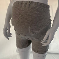 Bloc EMF Anti-Radiation vêtements de maternité culotte taille haute en Fiber d'argent sous-vêtements doux pour femmes enceintes
