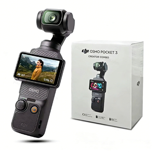 Cámara de Vlogging <span class=keywords><strong>Osmo</strong></span> <span class=keywords><strong>Pocket</strong></span> 3 con CMOS de 1 Pulgada y Video 4K/120fps, Seguimiento de Rostros/Objetos, Pantalla Táctil Giratoria de 2 Pulgadas, Cámara de Video Pequeña - Product Image 1