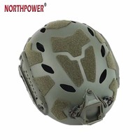Casque SF rapide de protection tactique durable pour la pratique en plein air CS