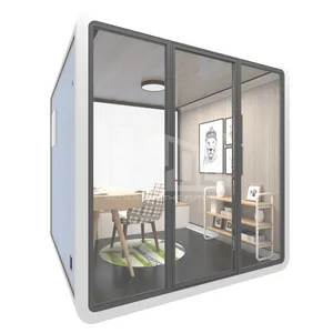 Nieuwe Stijl Indoor Geprefabriceerd Hout Goedkoop Tiny House Mobiel Huis Eenvoudig Gebouwd Containerhuis