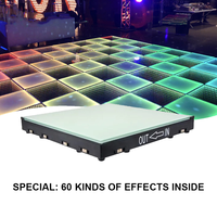 Igreslite Arc-en-ciel Givré Magnétique LED Piste de Danse Disco Led Piste de Danse pour Mariages