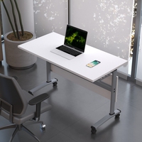 Tables de formation pliantes modernes, mobiles, réglables et empilables pour bureaux, avec assemblage facile