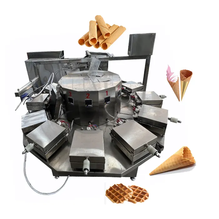 Промышленный хрустящий яичный рулет мороженое вафельный конус печенья машина для продажи