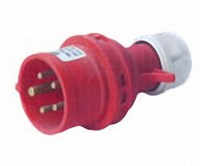 SFE IP44 32A/16A SFN-015 Connect SFN-215 380V-415V 6H 3P+N+E Prise 5*4 ㎡ Câble de 60 cm, connecteur industriel 3P+N+E, 3 broches
