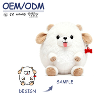 Peluche personnalisée en alpaga doux, chat, panda, dessin animé, jouet en peluche, poupée kawaii par le fabricant pour enfants