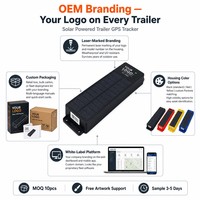 Localizador GPS con Energía Solar, Resistente al Agua IP67, Dispositivo de Rastreo 4G Lorawan para Barcos, Camiones y Embarcaciones con Localización BeiDou