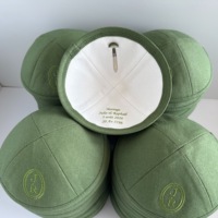 Kipás de Lino Personalizadas OEM con Impresión Digital, Ecológicas, para las Cuatro Estaciones, Celebraciones Judías, Ceremonia de Síngula, Calotte Juive