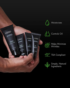 Logo personnalisé label privé ensemble <span class=keywords><strong>de</strong></span> soins <span class=keywords><strong>de</strong></span> la peau hydratants pour hommes kits <span class=keywords><strong>de</strong></span> soins <span class=keywords><strong>de</strong></span> la peau hydratants et non compliqués pour adultes approvisionnement OEM - Product Image 2