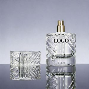 Atomizador de Cristal de Alta Calidad con Nuevo Diseño, Botella de Perfume de Vidrio Vacía de 50 ml y 100 ml - Product Image 1