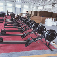 ZJFIT Máquina de remo de aire de alta intensidad Nuevo equipo de fitness de gimnasio comercial y doméstico para clubes Tipo de agua