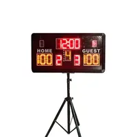 Ganxin Indoor Nieuwe Ontwerp Grote Display Scorebord Elektronische Digitale Scorebord Voor Basketbal