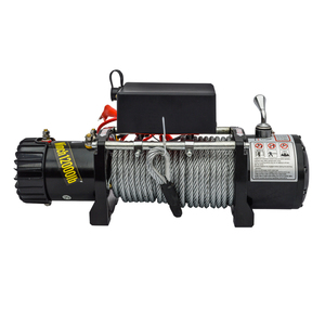 Steel <strong>Electric</strong> 4x4 <strong>Winch</strong> for Jeep SUV ATV Offroad 6000 Lbs Boat Capstan <strong>Winch</strong> Cable Puller with <strong>12v</strong>/24v Accessory Options - Product Image 4