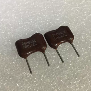 American KEC 500V 2000PF Fever Audio Silver <span class=keywords><strong>Mica</strong></span> <span class=keywords><strong>Condensador</strong></span> 8,5 Pin Pitch - Product Image 2