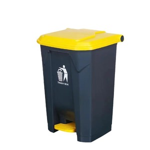 Large-sized pedal trash cans for export - wholesale from manufacturer, direct sales of <b>plastic</b> trash cans, pedal <b>bins</b>, container - Product Image 3