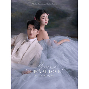 Strapless Tulle Ball Gown Empire Waistline Wedding Dress Vintage Style For Photo Studio Use - Product Image 3