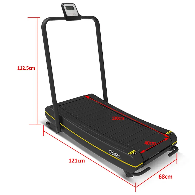 mini treadmill foldable manual self-powered home use curved cheapest treadmill without motor