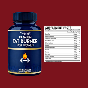 OEM/ODM Soporte Control de peso Quemador de grasa Cápsulas adelgazantes Soporte Digestión Suprimir el apetito Cápsulas para perder peso - Product Image 2