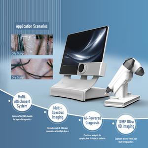 Intelligent T5 AI Intelligent Scalp Analyzer AI Digital Skin Hair Scalp Analysis HD <b>Microscope</b> Hair Analysis Device - Product Image 3