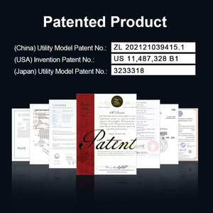 Kép màn hình di động với một cáp cho hai hiển thị 15.6 inch FHD IPS có thể thu vào đứng mở rộng màn hình cho <span class=keywords><strong>PC</strong></span> - Product Image 6