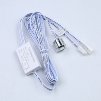 Interrupteur à capteur de lumière LED intelligent SHINECHIP 60W/100W à intensité variable tactile DC12V-24V pour armoire, contrôle individuel, induction 5A