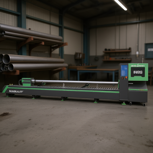 Machine de découpe au laser à fibre automatique de haute précision 3000W pour alliage d'aluminium, contrôlée par PLC, 380V, garantie de 2 ans par FIB - Product Image 2