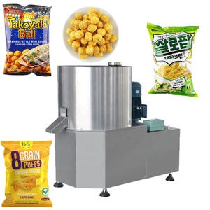 Ligne de production de boules soufflées à grains gros - Machine multifonctionnelle pour la fabrication de snacks soufflés - Product Image 4