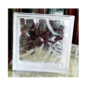 Khối Thủy Tinh Xếp Hạng Chống Cháy Khối Thủy Tinh Nhiều Mây Trang Trí Hiển Thị & Truyền Ánh Sáng Khối Nhà Cung Cấp Khối Thủy Tinh Rỗng - Product Image 2