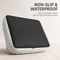 Lit pour animaux de compagnie en velours d'hiver lavable pour chats et chiens - Design moderne doux et confortable