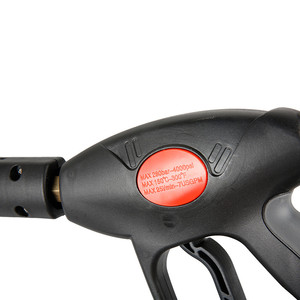 Pistolet de lavage <span class=keywords><strong>haute</strong></span> <span class=keywords><strong>pression</strong></span> SS avec embouts de <span class=keywords><strong>lance</strong></span> de pulvérisation d'eau 4000 PSI, accessoires automobiles, <span class=keywords><strong>buse</strong></span> de pulvérisation courte puissante - Product Image 5