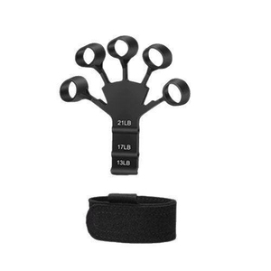 Ensemble <span class=keywords><strong>de</strong></span> 5 poignées <span class=keywords><strong>de</strong></span> main en silicone pour exercices des doigts, entraîneur <span class=keywords><strong>de</strong></span> poignet et <span class=keywords><strong>de</strong></span> pouce, renforceur portable pour l'avant-bras, pour l'entraînement <span class=keywords><strong>de</strong></span> la force des bras - Product Image 1
