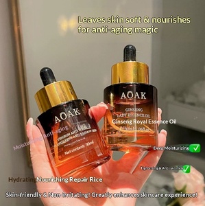 Aceite Esencial de Ginseng para Mujer, Antiarrugas, Reafirmante, Disolvente de Manchas, Líquido con Magnesio, Clase Blanca Clara, Amarillo Oscuro, Hidratante para la Piel - Product Image 2